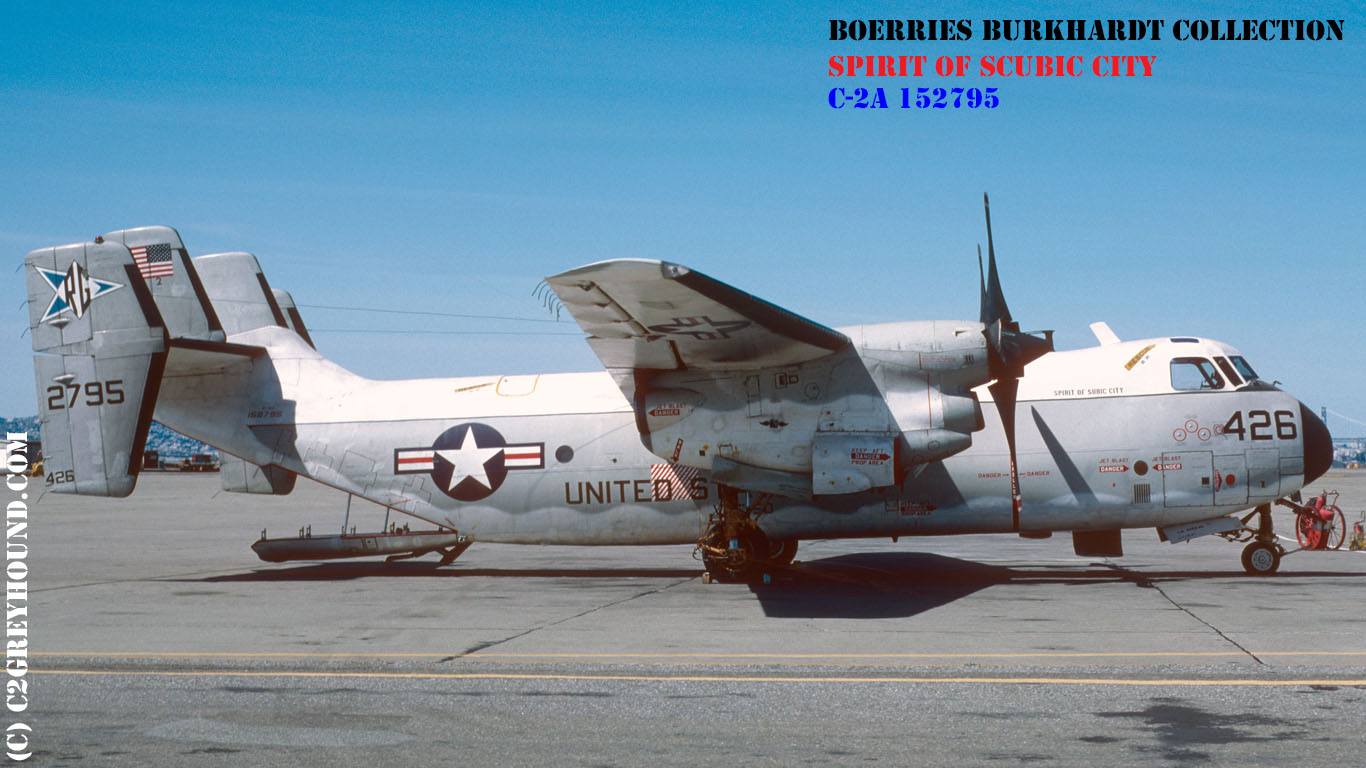 Grumman C-2A Greyhound BuNo 152795