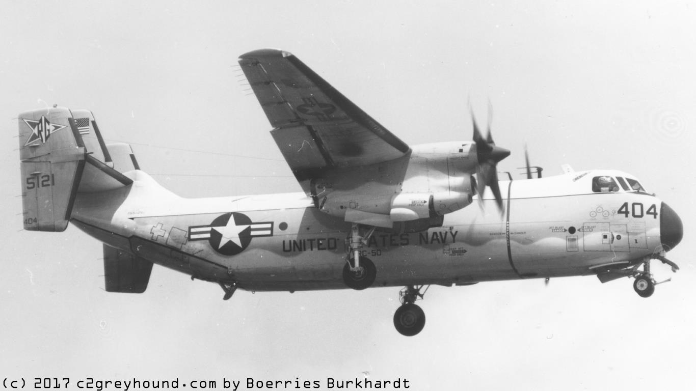 Grumman C-2A Greyhound VRC-50 BuNo 155121
