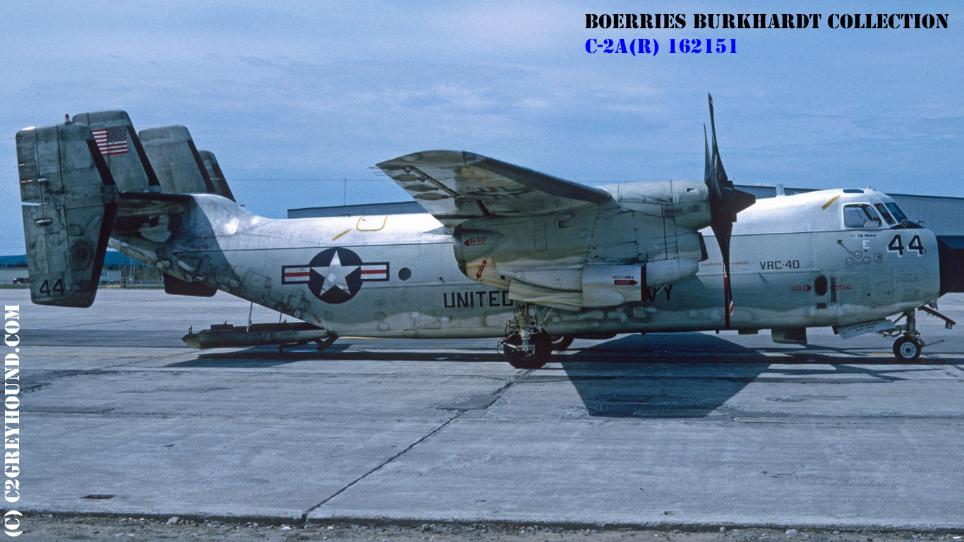 Grumman C-2A(R) Greyhound VRC-40 BuNo 162151
