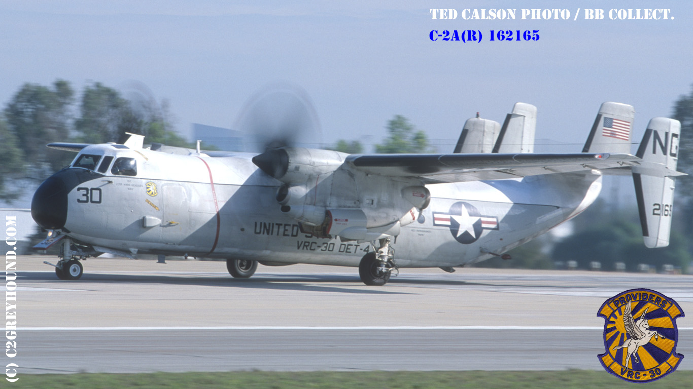 VRC-30 DET 4 Grumman C-2A(R) Greyhound 162165