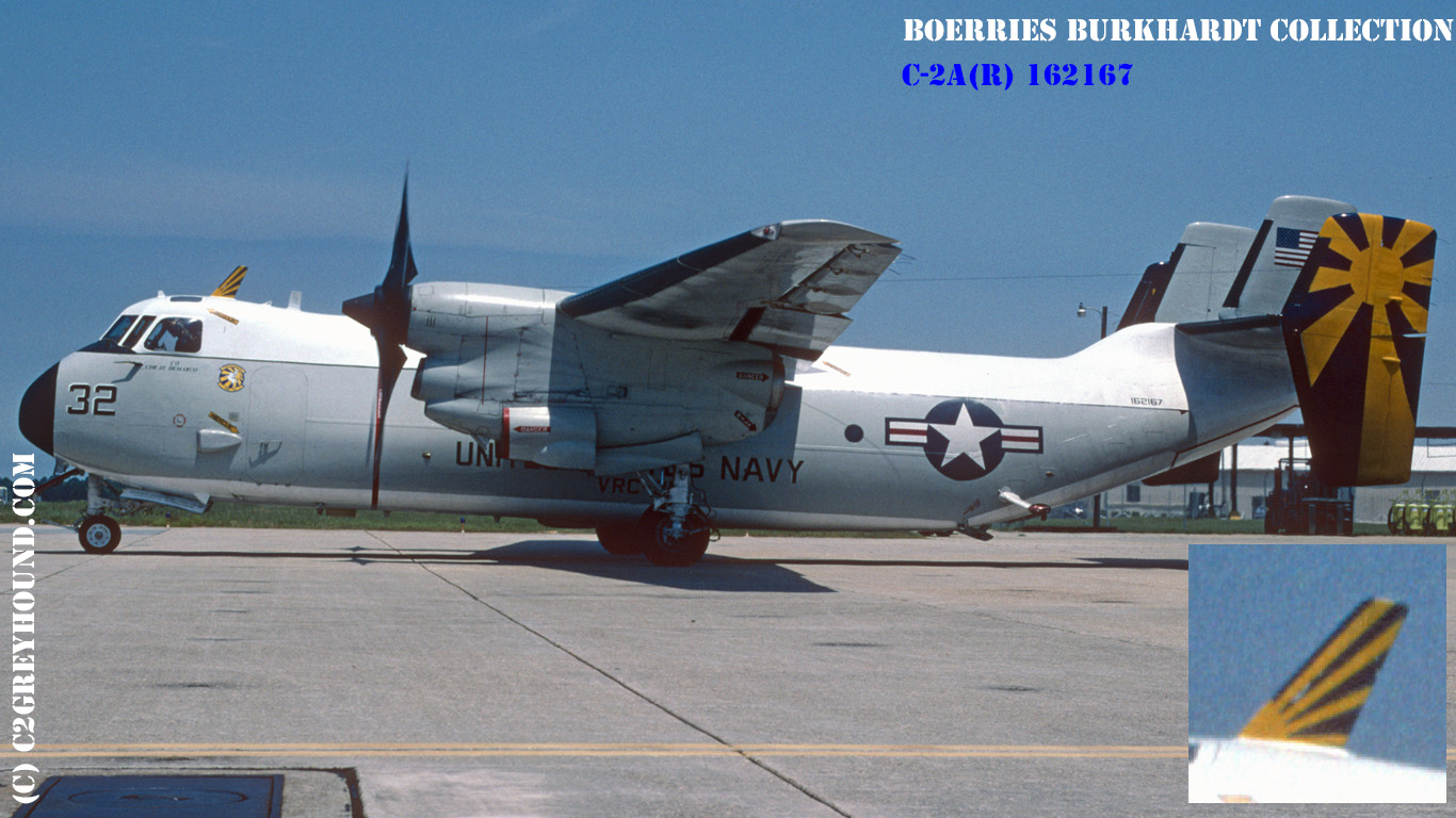 Grumman C-2A(R) Greyhound VRC-30 BuNo 162167