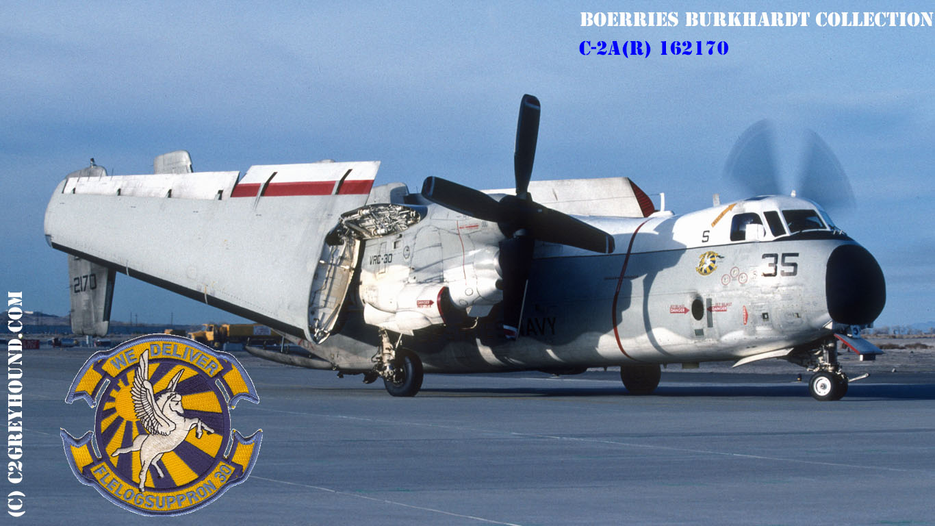Grumman C-2A(R) Greyhound VRC-30 Providers BuNo 162170