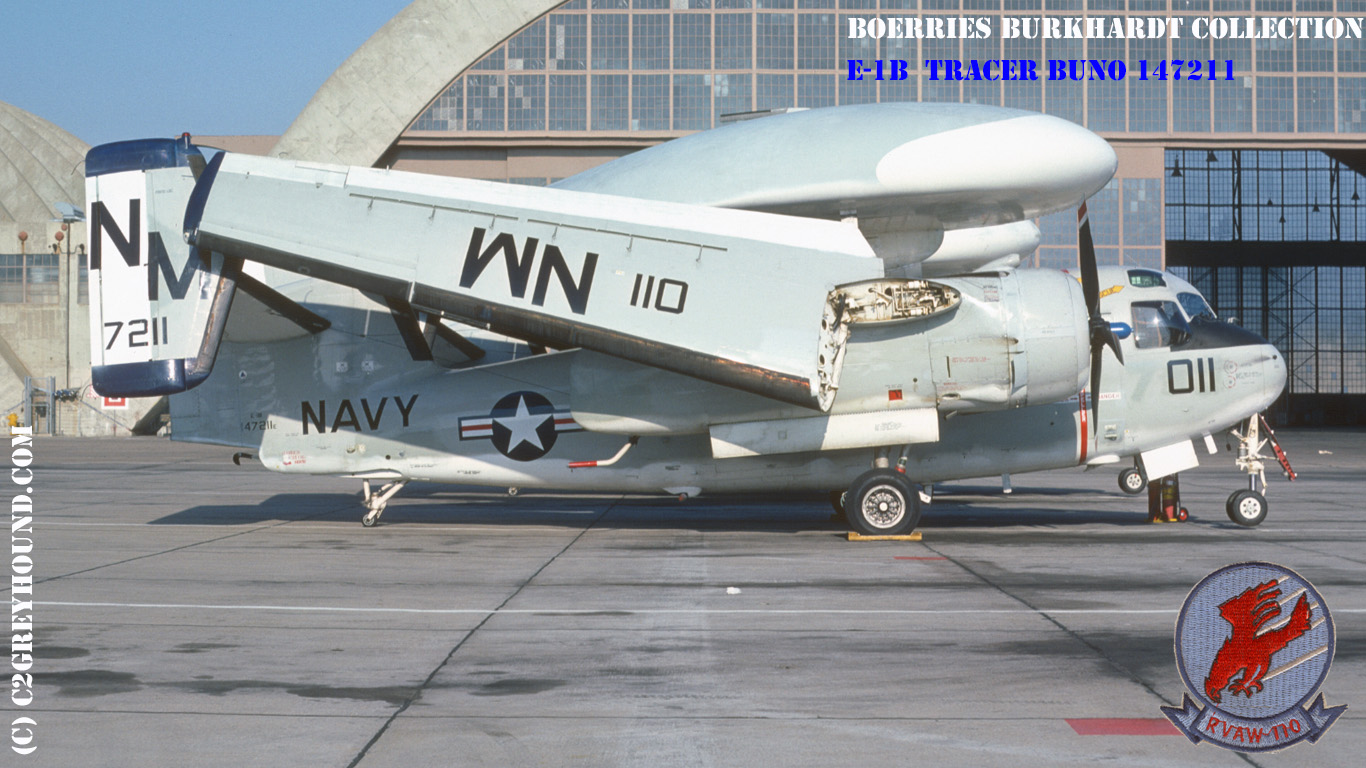 E-1B TRACER VAW-110 BuNo 147211